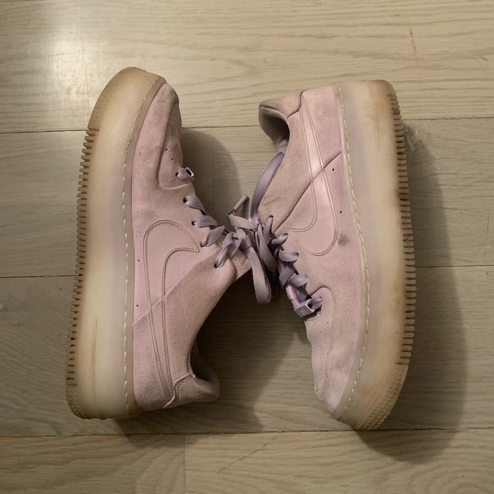 Purple Nike Air Force-1